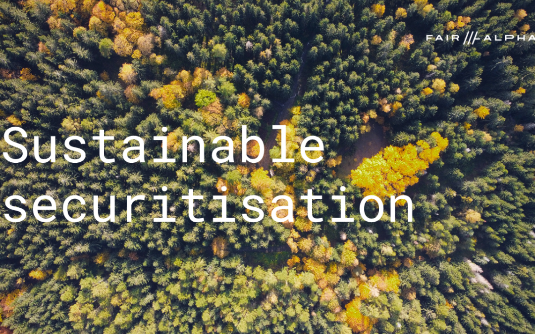 Sustainable securitisation – quick and efficient