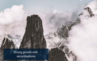 Strong growth with securitisations