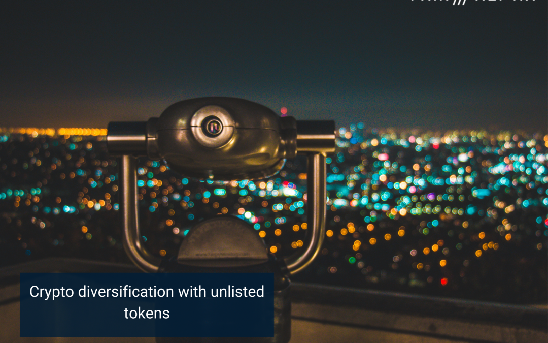 Crypto diversification with unlisted tokens